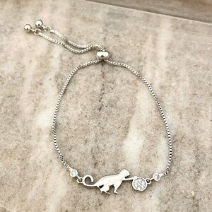925 Sterling Silver Cat Bracelet Tennis Bracelet Cat Jewelry Cat Lover Gift